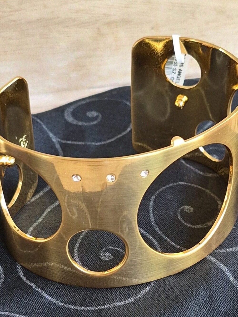 Brighton Christo Los Angeles Wide Cuff Bracelet,nwt,MSRP $ 78.00